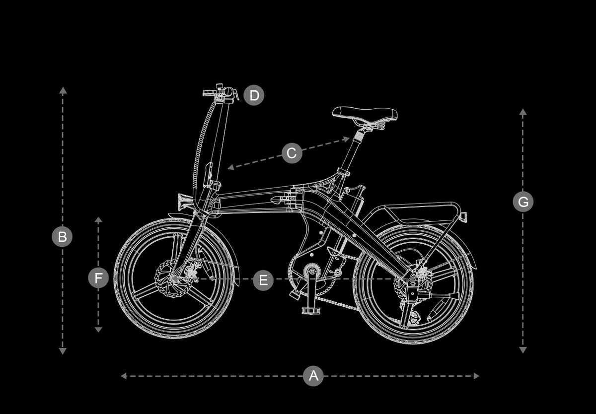 T1 Folding Magnesium E-Bike